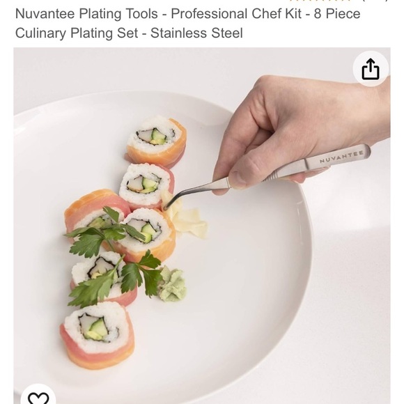 NEW 👨🏼🍳Nuvantee 8 piece Plating Tools Kit - Picture 6 of 16